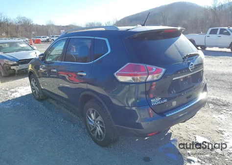 2015 Nissan Rogue Sl из США, поврежденный, VIN 5N1AT2MV8FC772956